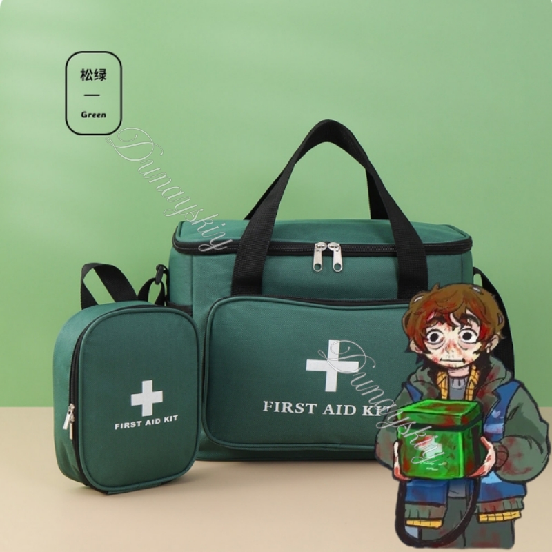 First Aid Kit - Yeşil İlk Yardım Çantası, Bryan Çantası