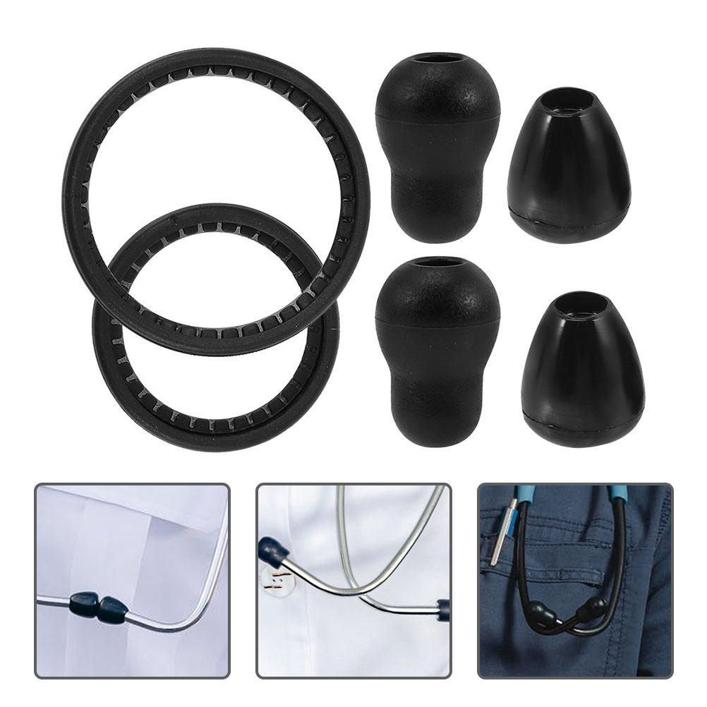 Stethoscope - 2 Takım Stetoskop Diyaframı Yedek Parçaları,